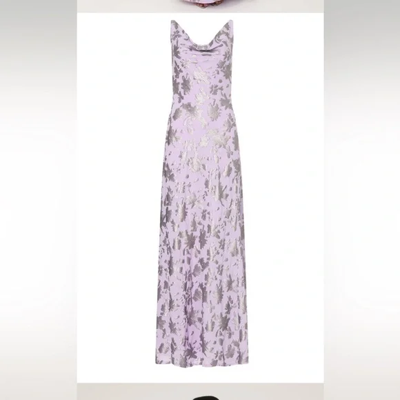 Donna Karan Lavender Sequin Dress - Picture 3 of 7